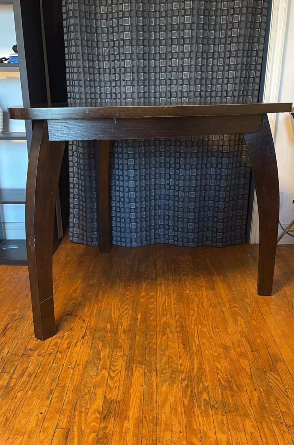 Dark Brown Guitar Pick Shaped Table - photo 2