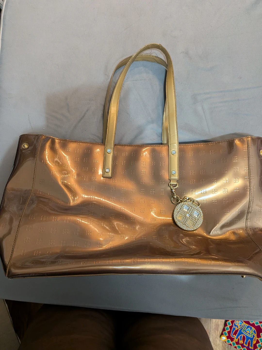 IMAN Global Chic Shopper Large Tote Bag