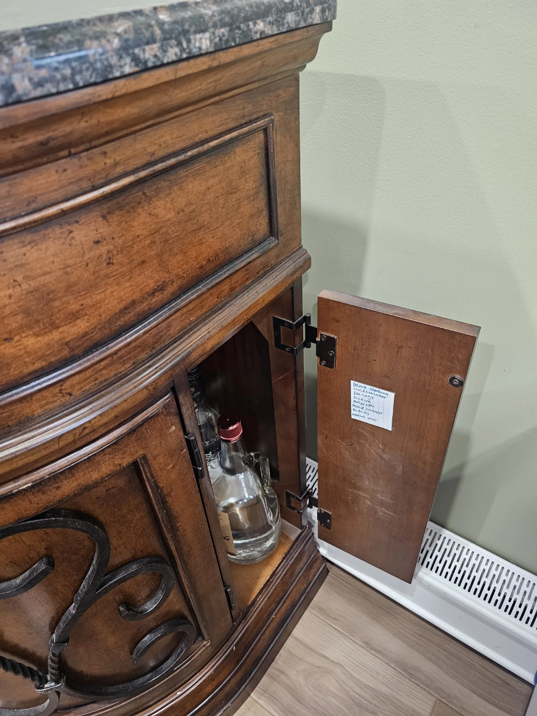 Marble top Credenza Server - photo 3