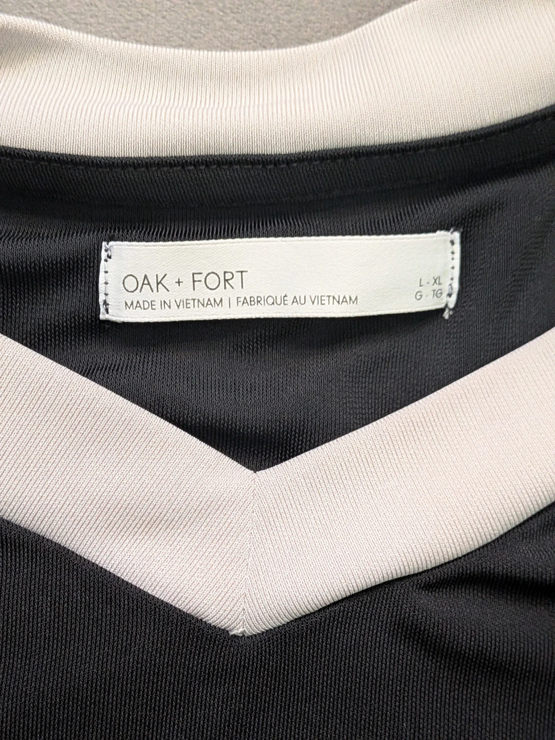 Oak + Fort Black Jersey Shirt - photo 3