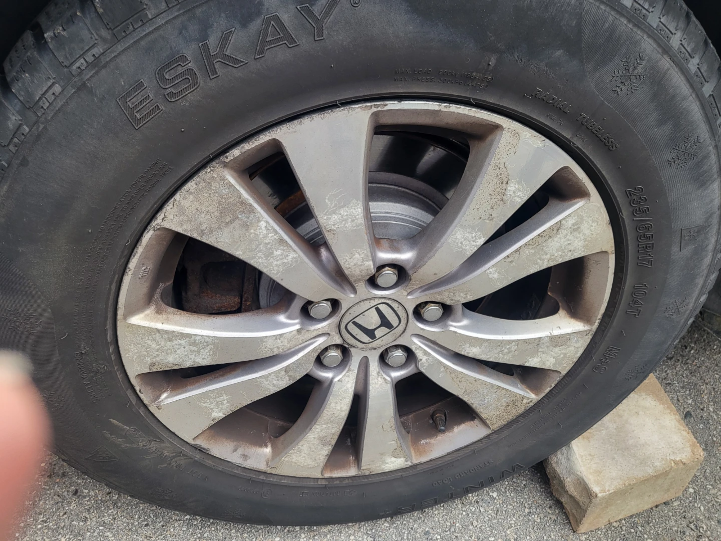 honda odyssey  5x120 aluminum 5x120 aluminum rims 235 65 17 - photo 3