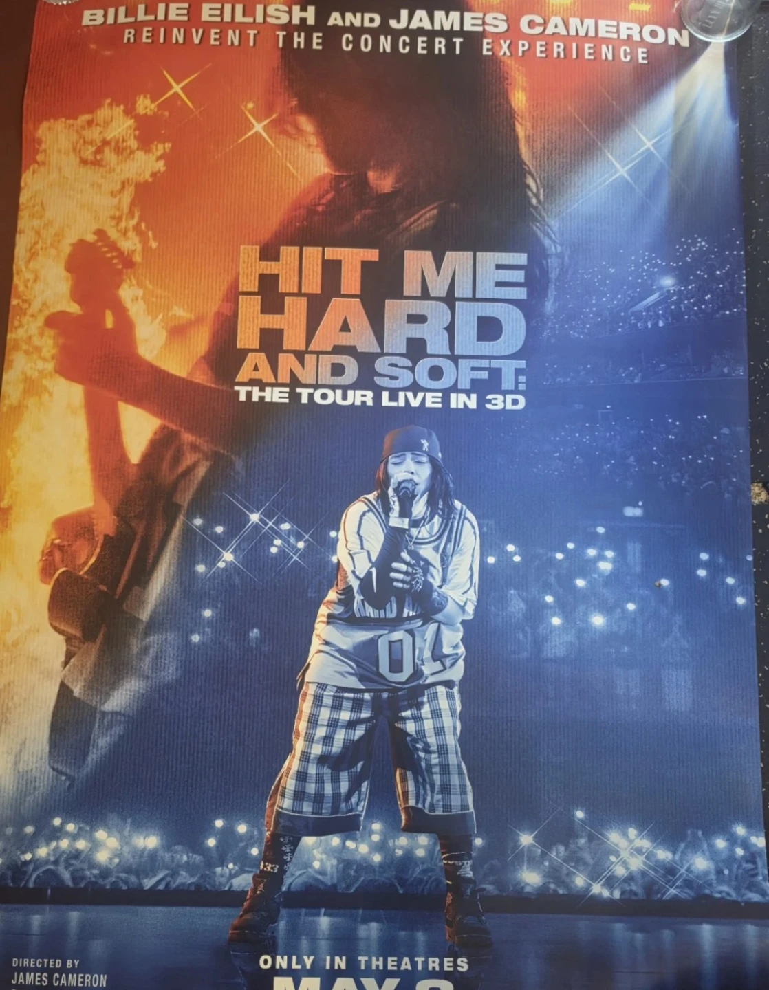 Billie Eilish Hit Me Hard and Soft Tour 3D Movie Poster - photo 2