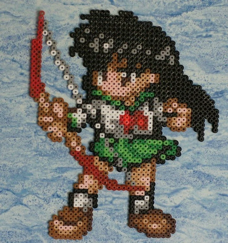Anime Character Perler Bead Art Collection - photo 2