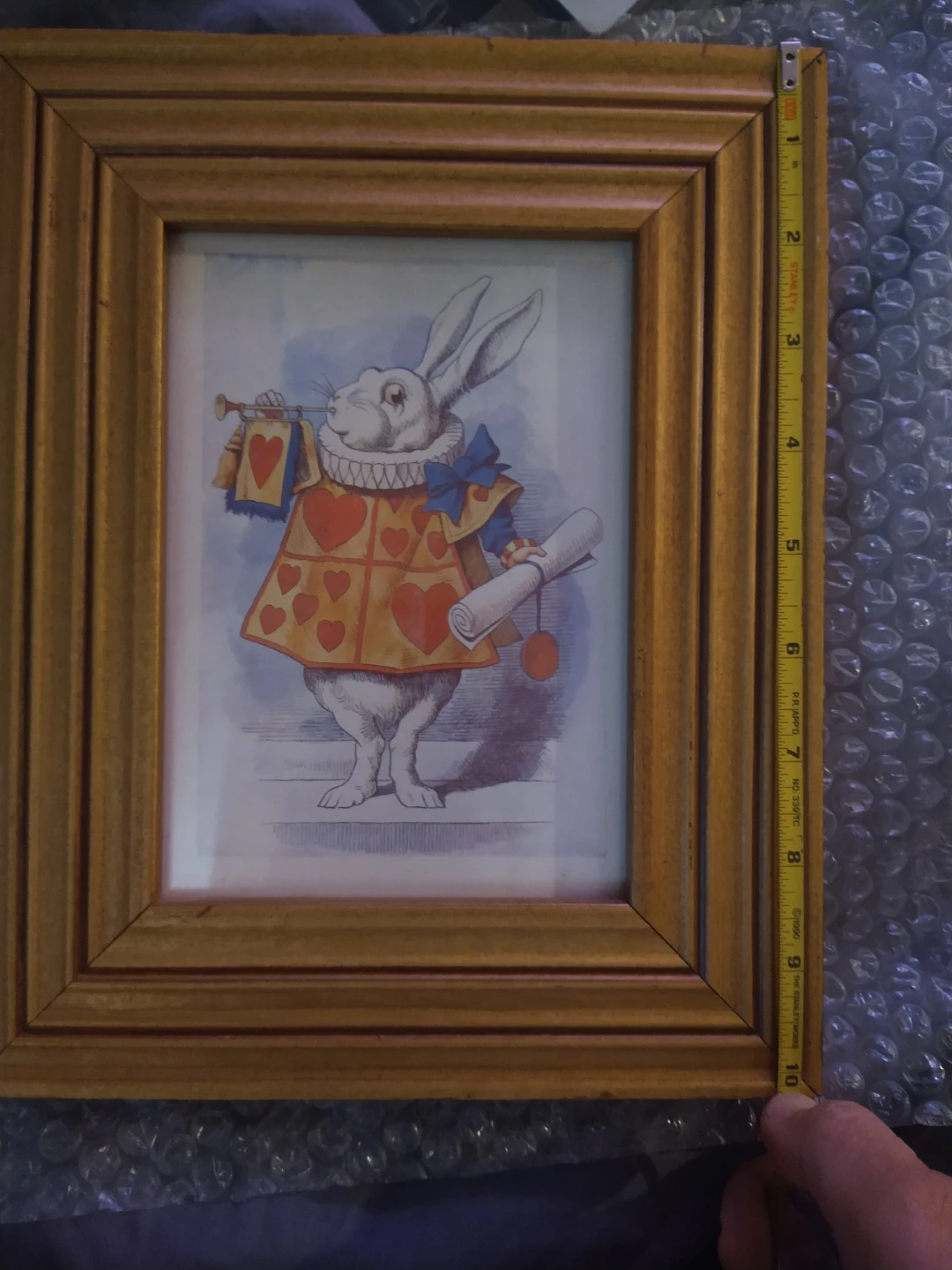 Alice in Wonderland White Rabbit Framed Print - photo 4