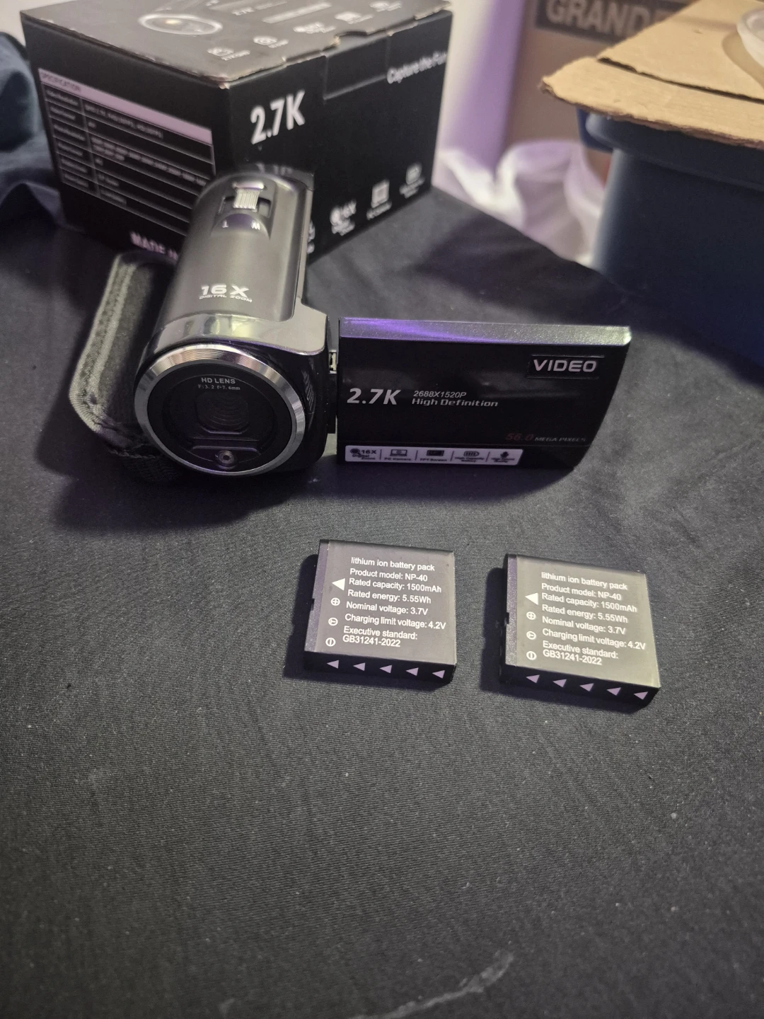 2.7K HD Digital Video Camera - photo 2