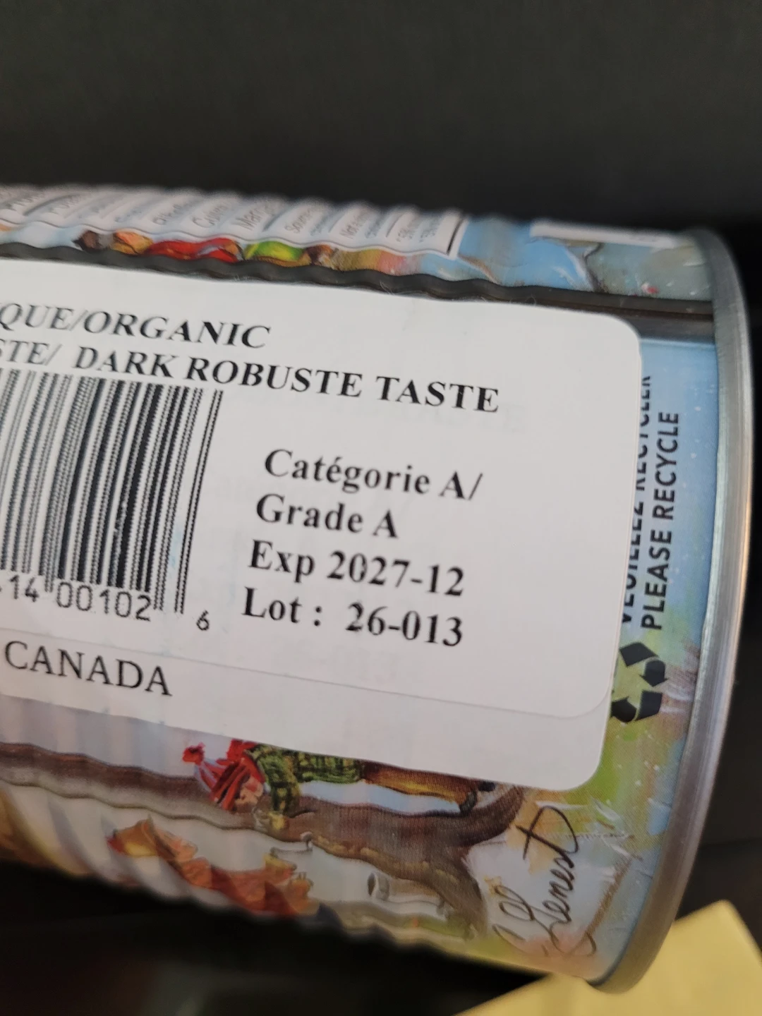 Organic Grade A Dark Maple Syrup 540 ml - photo 2