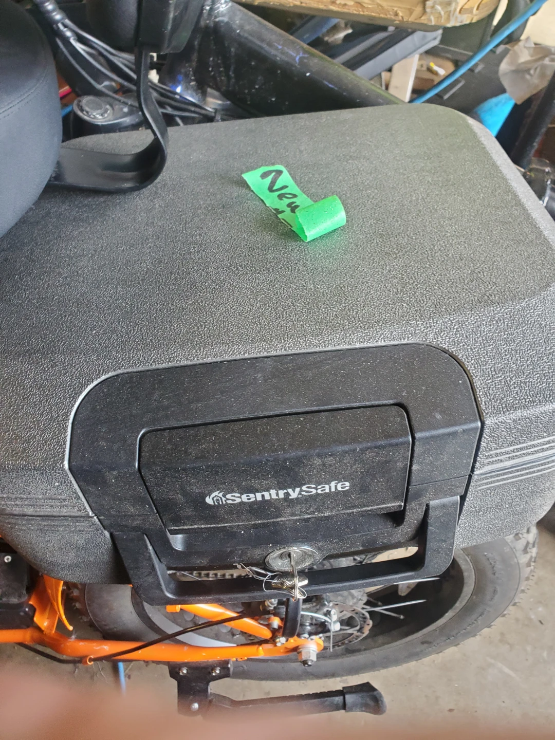 Fire safe suitcase style