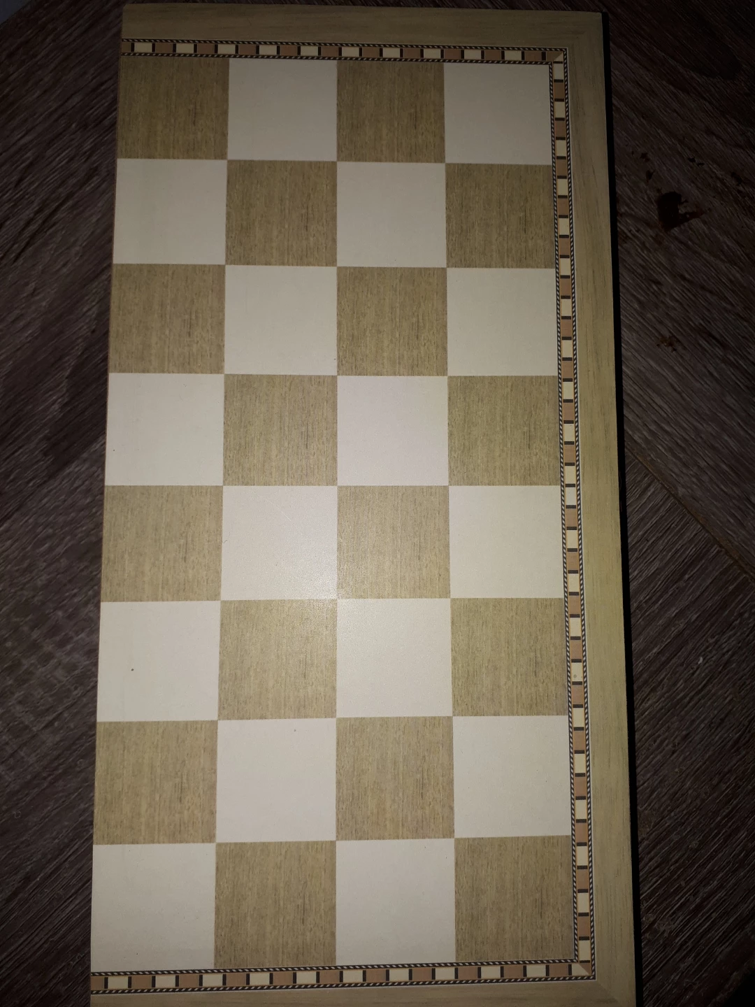 3-in-1 Wooden Chess, Checkers & Backgammon Set
