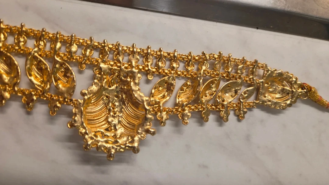 Gold Choker Necklace - photo 3