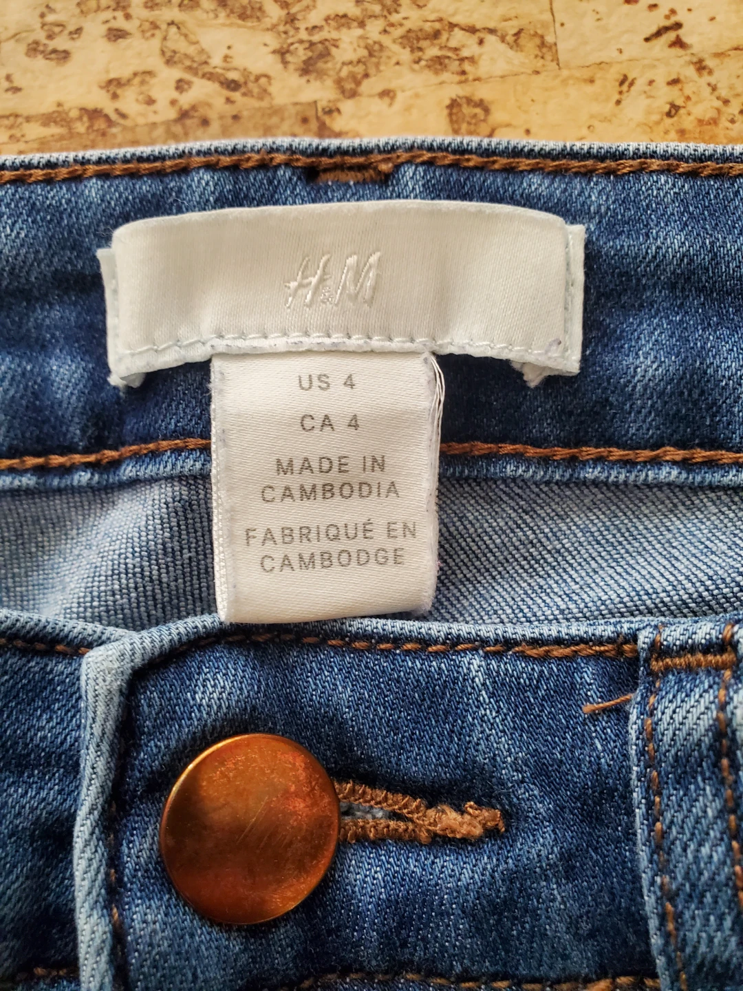 H&M blue denim jeans - photo 4