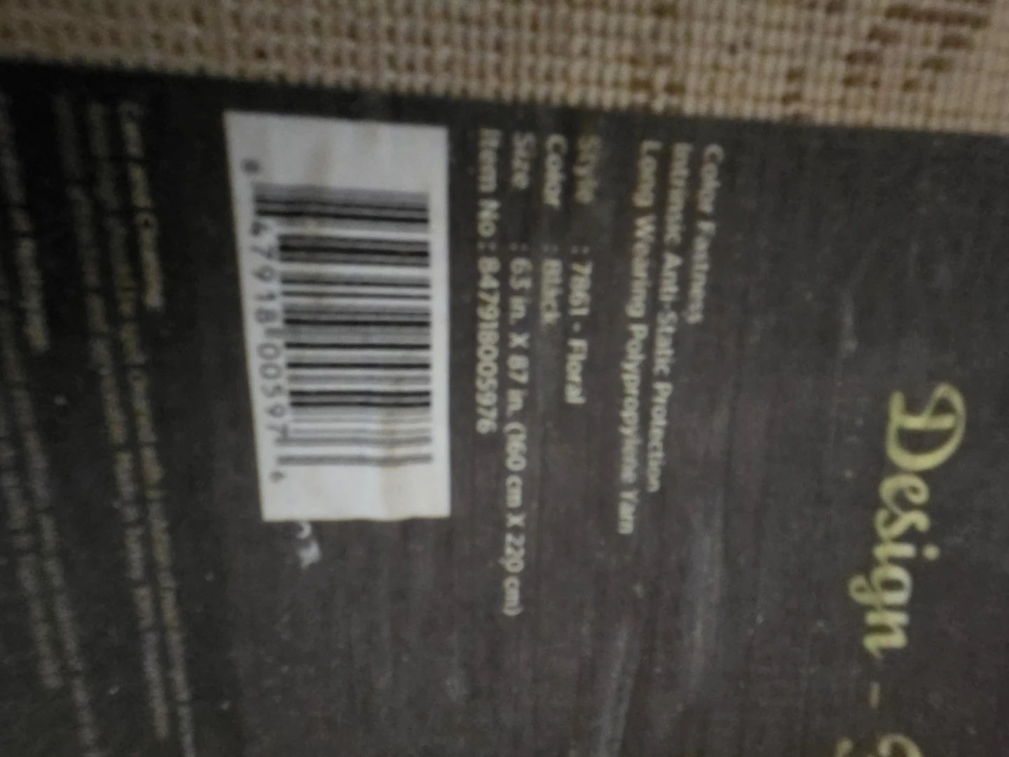 Floral Area Rug Set - photo 3