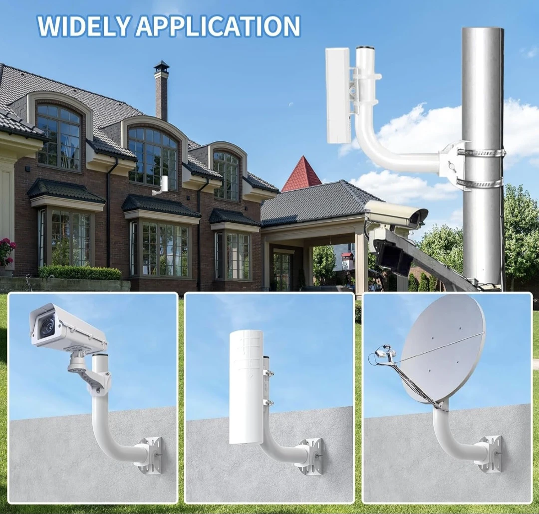 2 New Adjustable Wall Mount Bracket for Security Cameras - photo 2