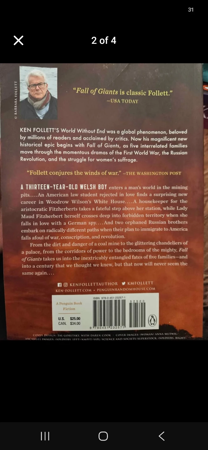 Ken Follett Century Trilogy - photo 2