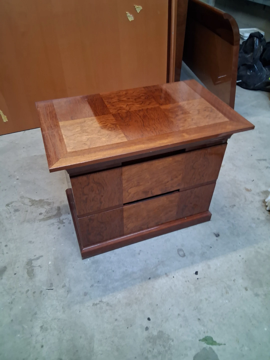 Vintage Wooden Nightstand - photo 2