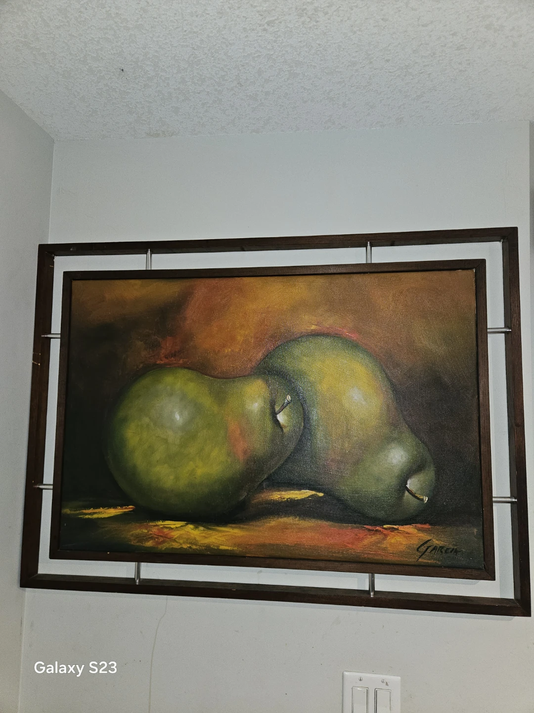 Garcia Pear Still Life Oil Painting - photo 2