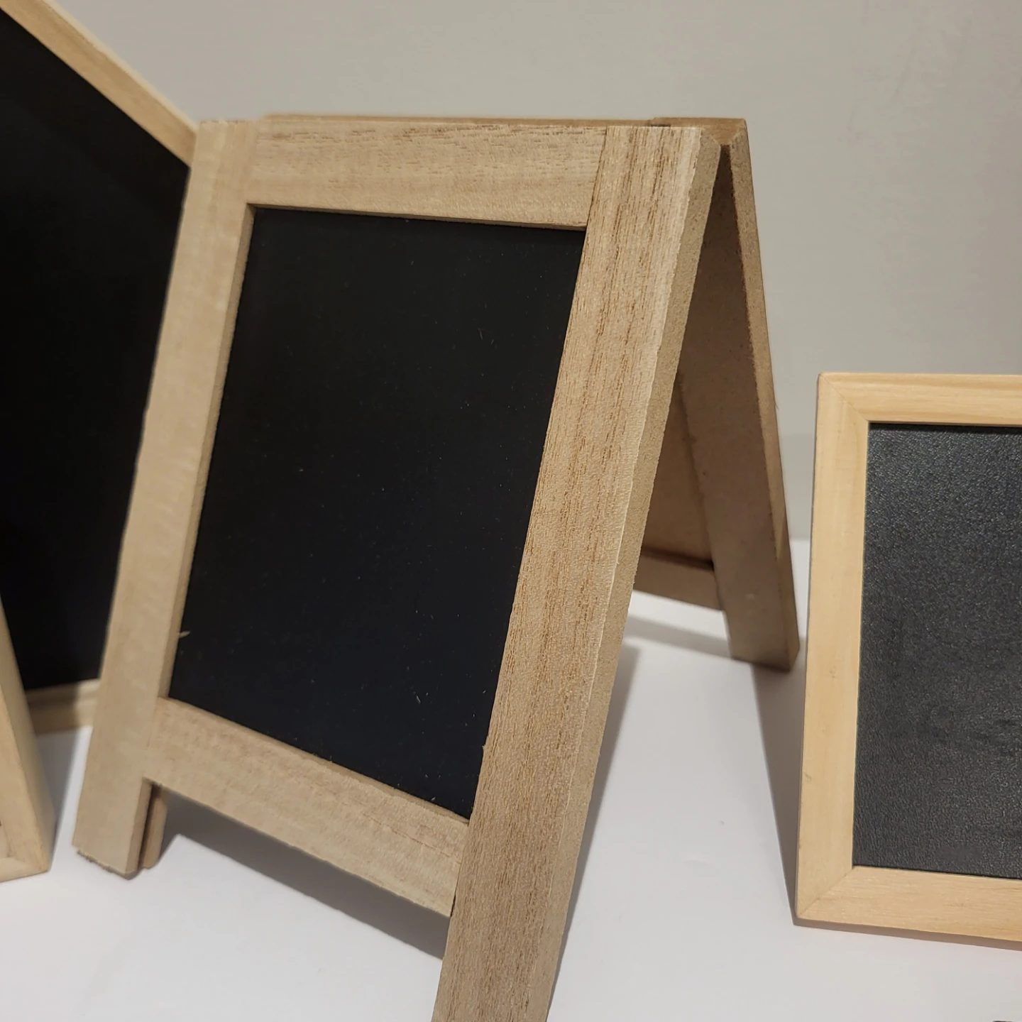 Set of 8 Small Wooden Chalkboard Signs - photo 4