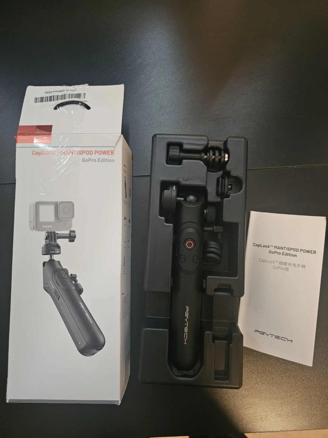PGYTECH CapLock MantisPod Power for GoPro - photo 3