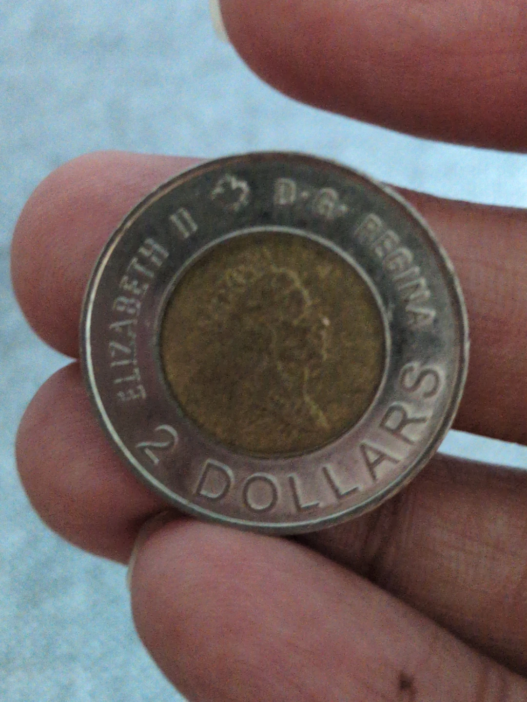 Canada 2 Dollar Coin (Special Toonie - Knowledge) - photo 2