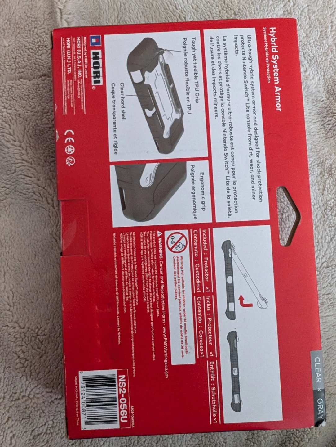 Hori Hybrid System Armor for Nintendo Switch Lite - photo 2