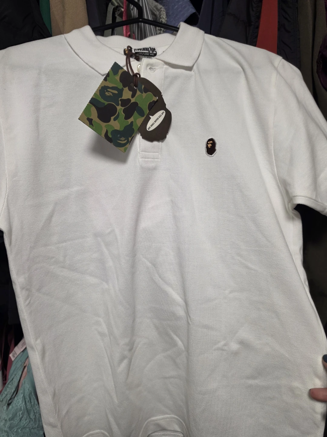 BAPE Ape Head Polo Shirt - photo 2