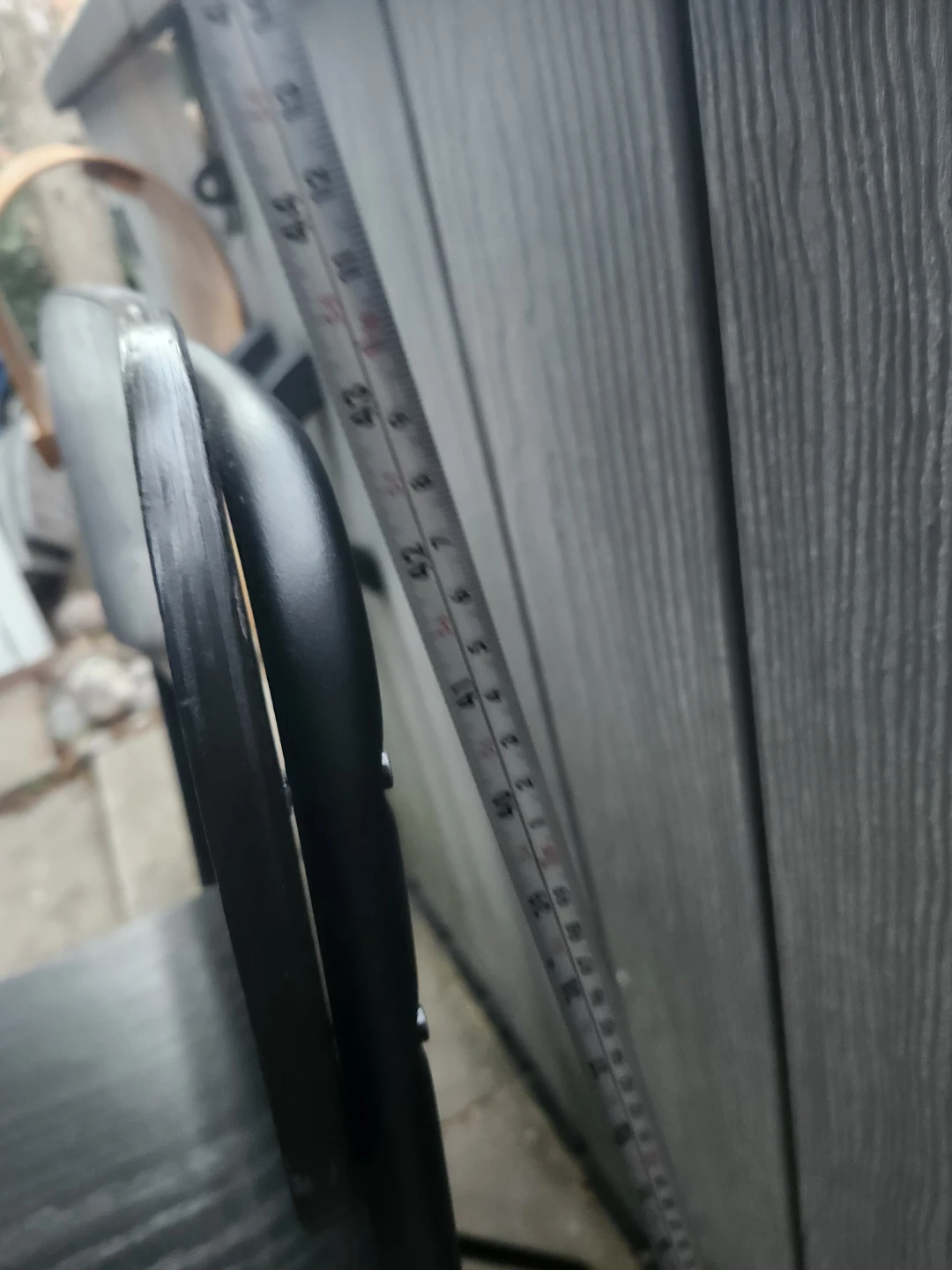 Black Folding Bar Stool - photo 4