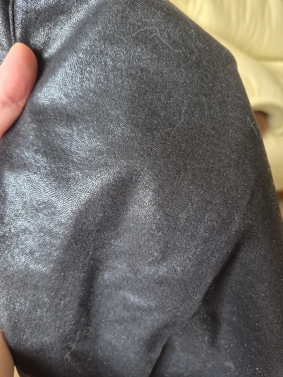 Size 12 NEW Cortigiani Black Coated Pants - photo 3