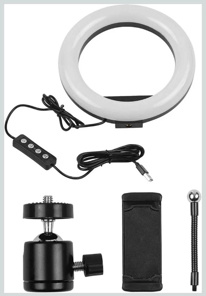 USB LED Ring Light with Phone Mount - photo 5