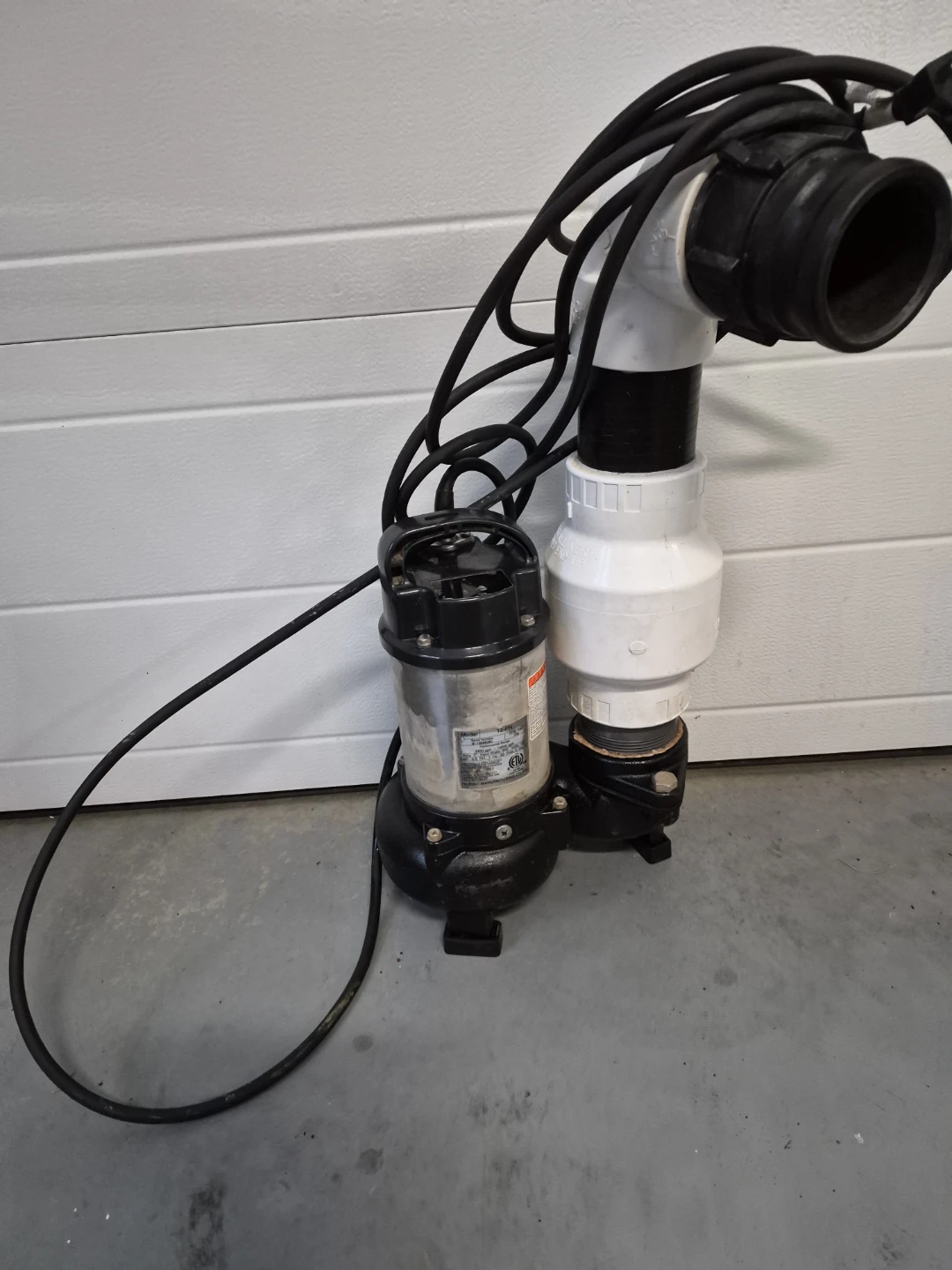 Tsurumi Submersible Pump.