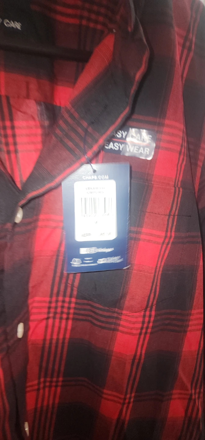 Chaps Plaid Button-Down Shirt - photo 2
