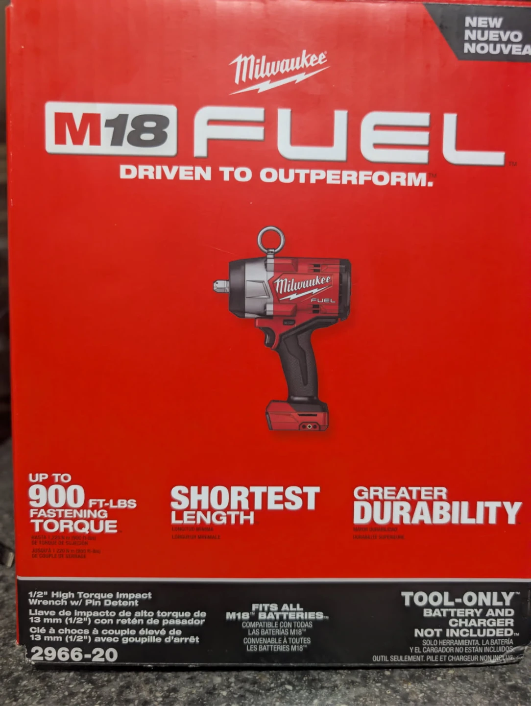 Milwaukee M18 FUEL 1/2 in Impact Wrench