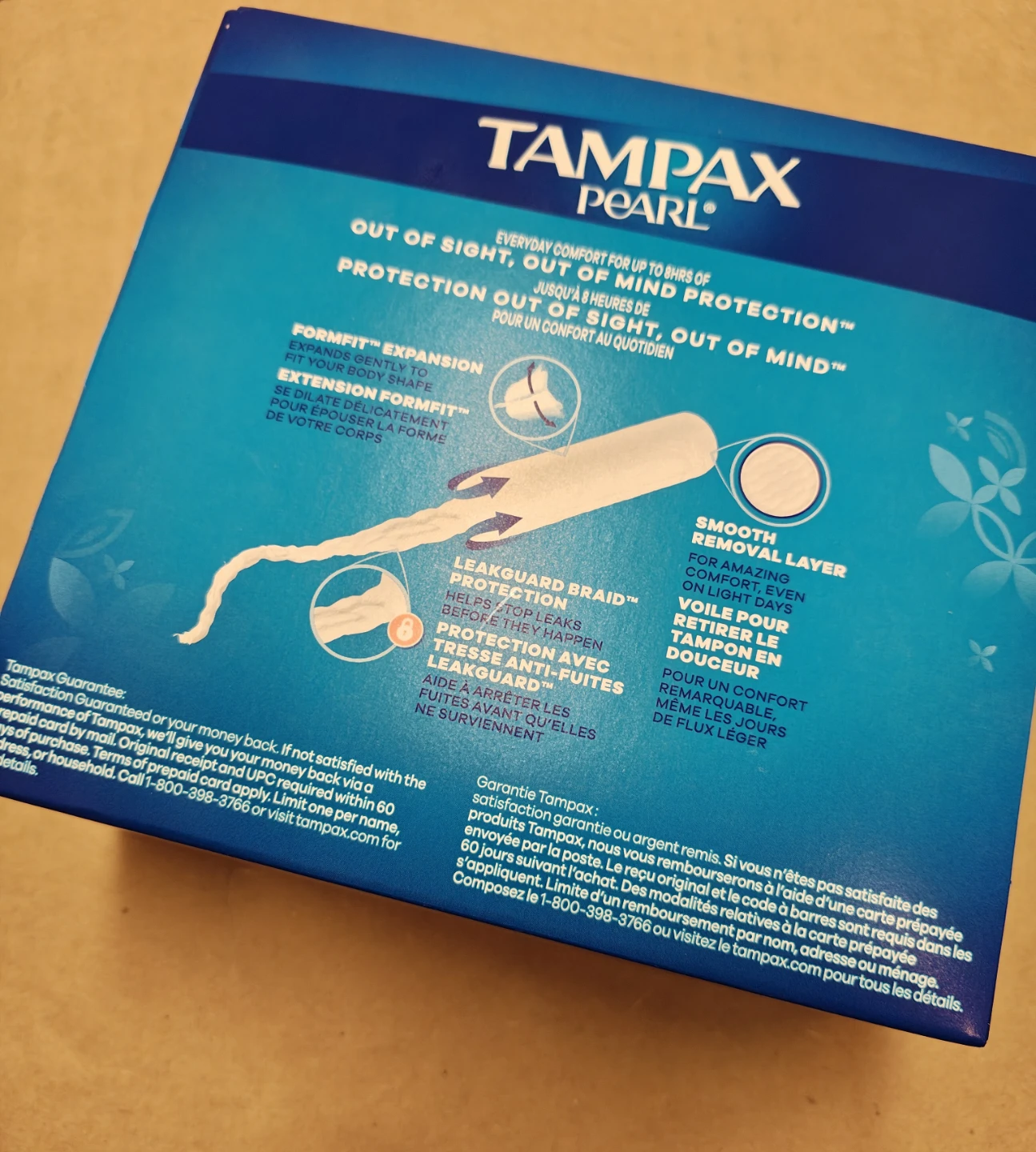 🏈Tampax Pearl Regular Absorbency Tampons - 36 Count - photo 2