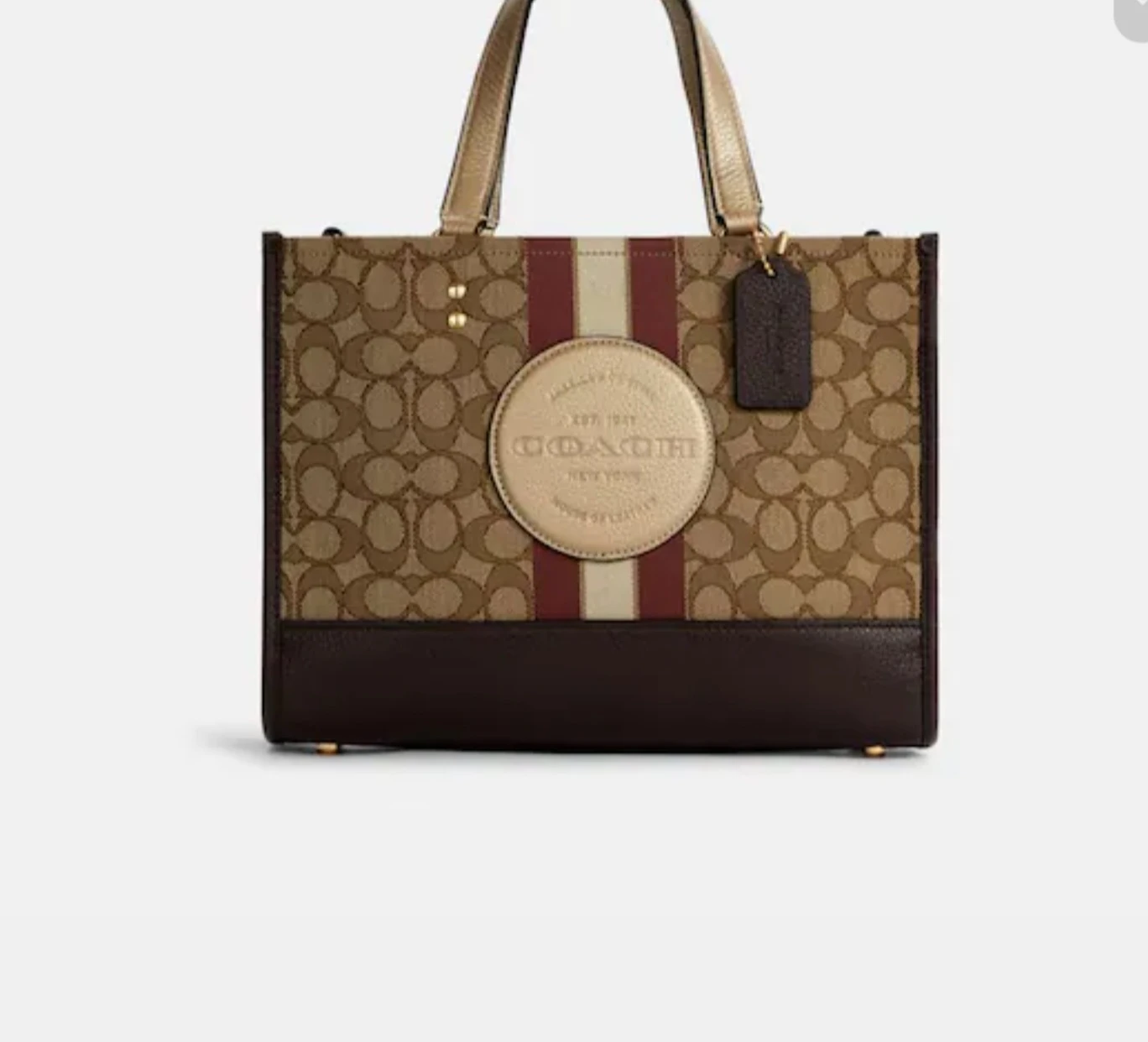 Coach Signature Canvas Tote Bag - photo 4