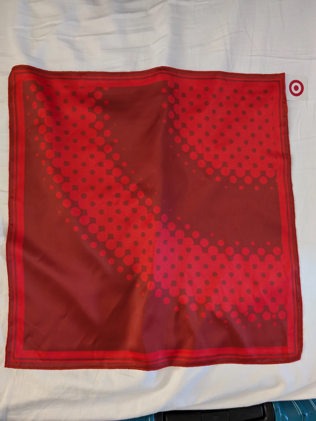 Target Brand Red Polka Dot Bandana Scarf Limited Edition