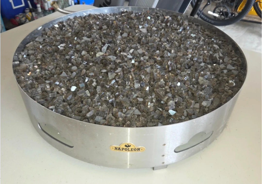 Napoleon Patioflame Stainless Steel Natural Gas Fire Pit