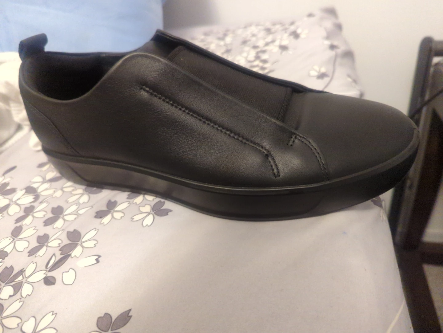 Ecco Soft 7 Slip-on Black Sneakers