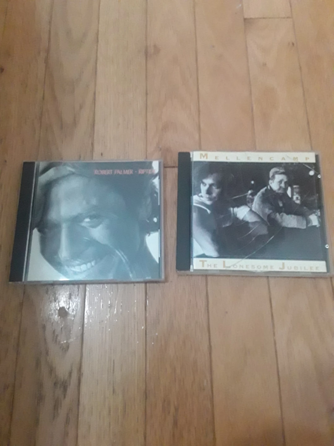 2 Vintage Audio CDs: John Mellencamp and Robert Palmer