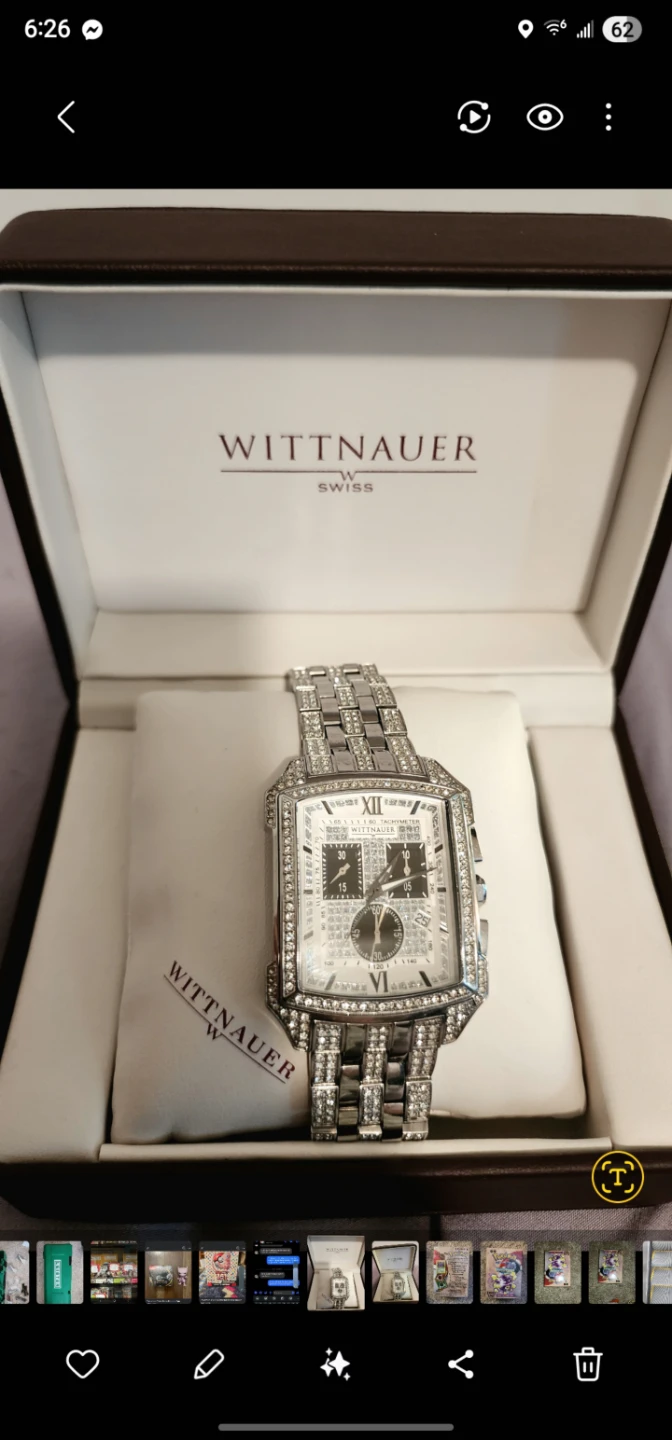 Wittnauer Swiss Chronograph Watch