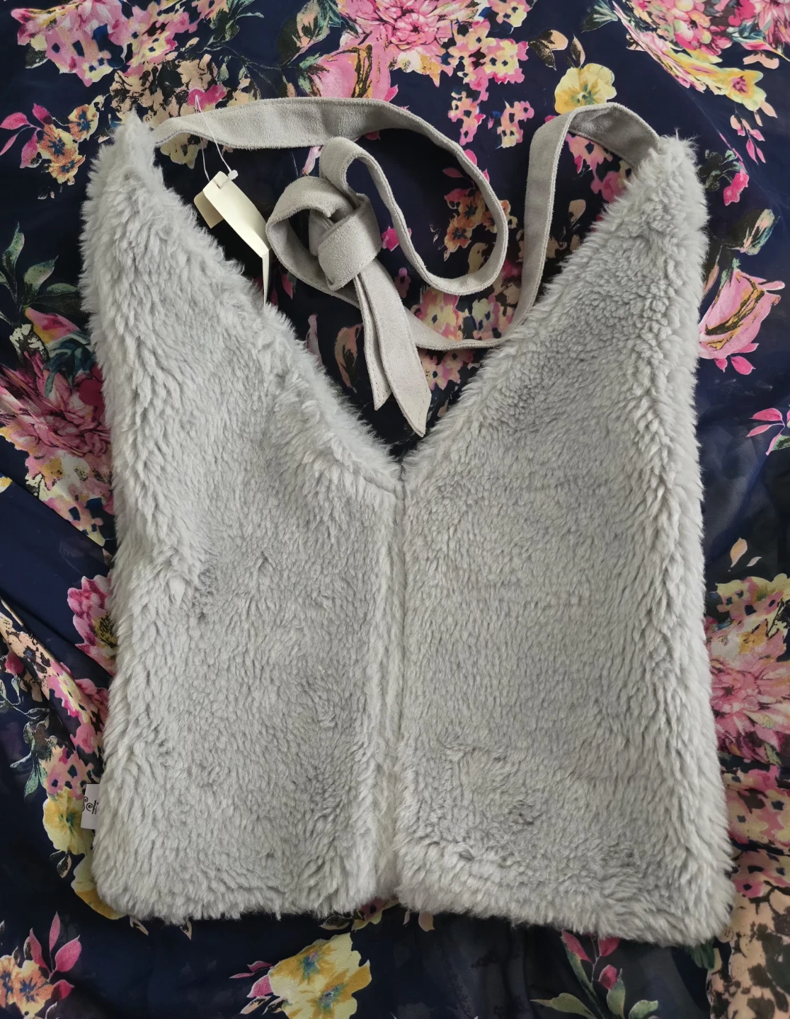 CASSELINI Japan Faux Fur and Suede Bag Reversible Autumn - photo 3