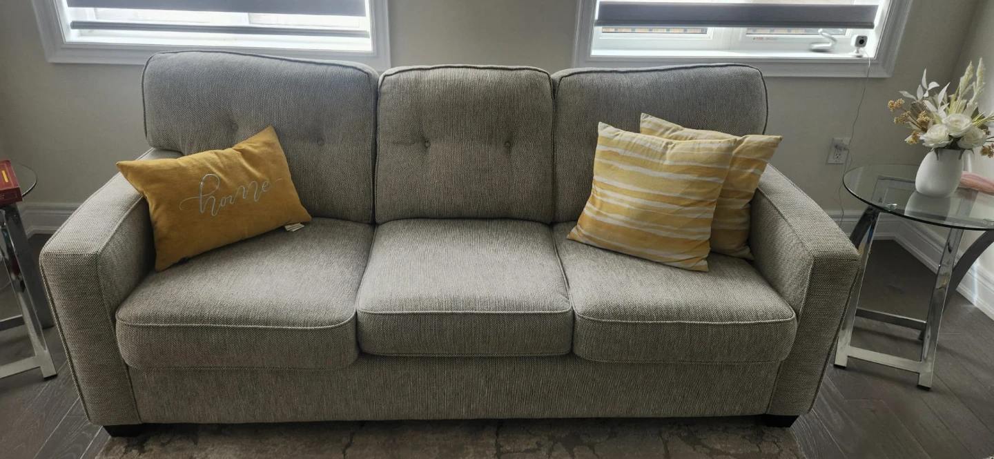 Grey sofa