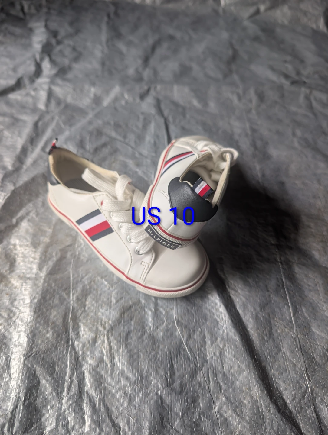 Tommy Hilfiger Kids White Sneakers