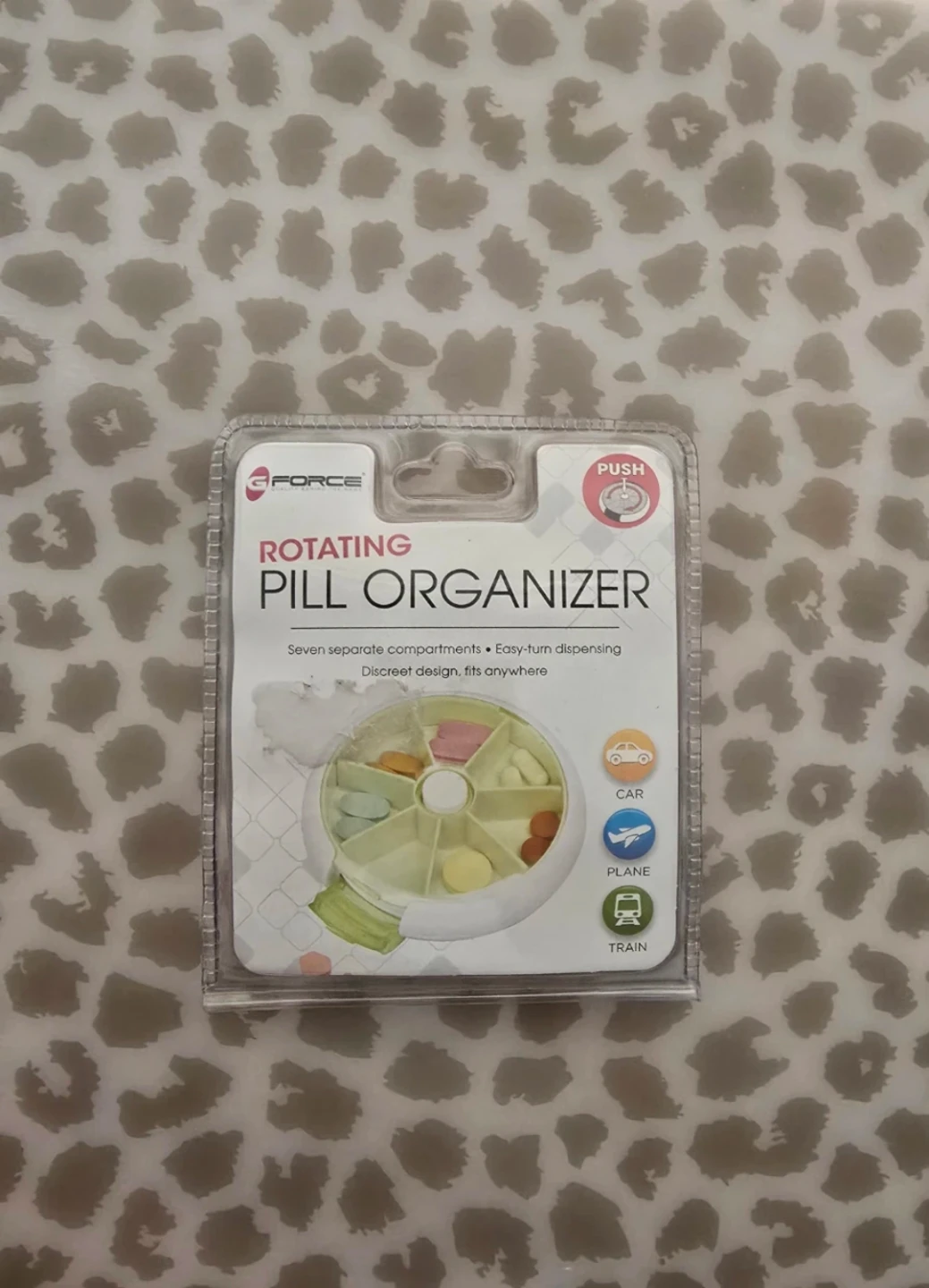 Rotating Pill Organizer