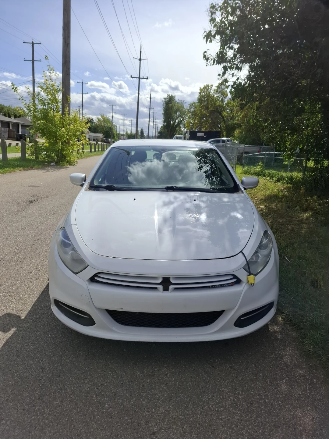 White Dodge Dart Sedan - photo 2