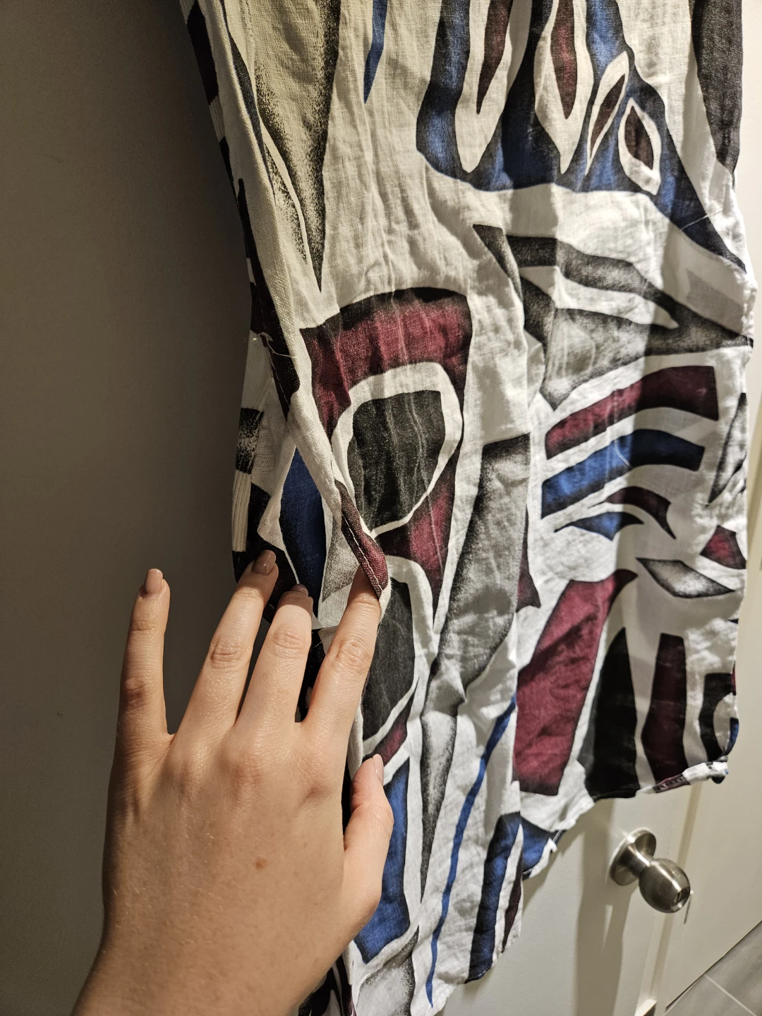 Made in Italy patterned linen dress - photo 3