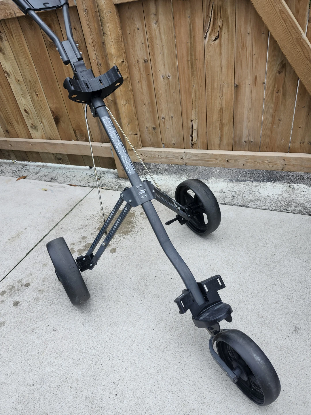The Legend 3-Wheel Golf Push Cart