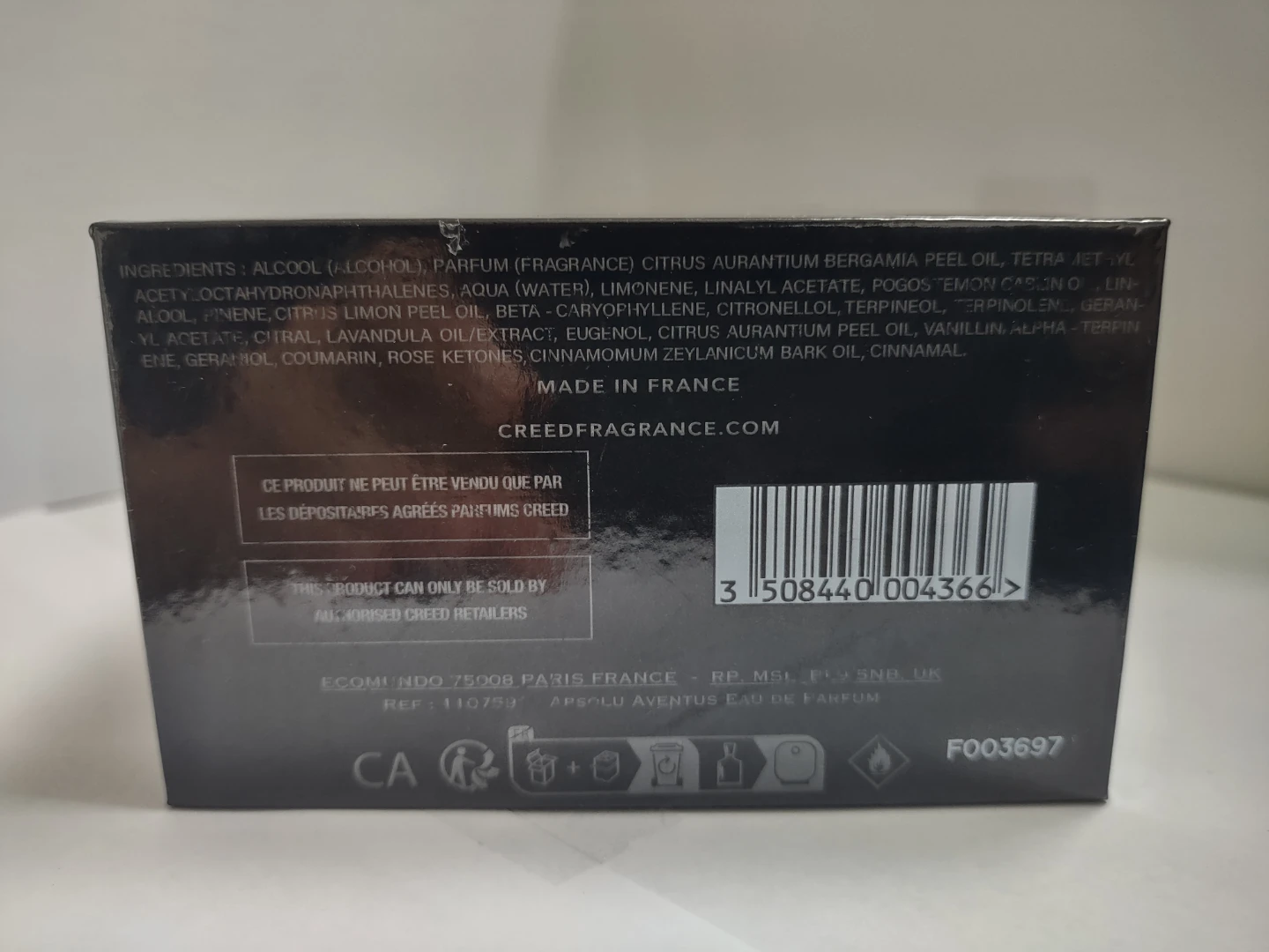 Creed Absolu Aventus 100ml Eau de Parfum 1:1 - photo 3