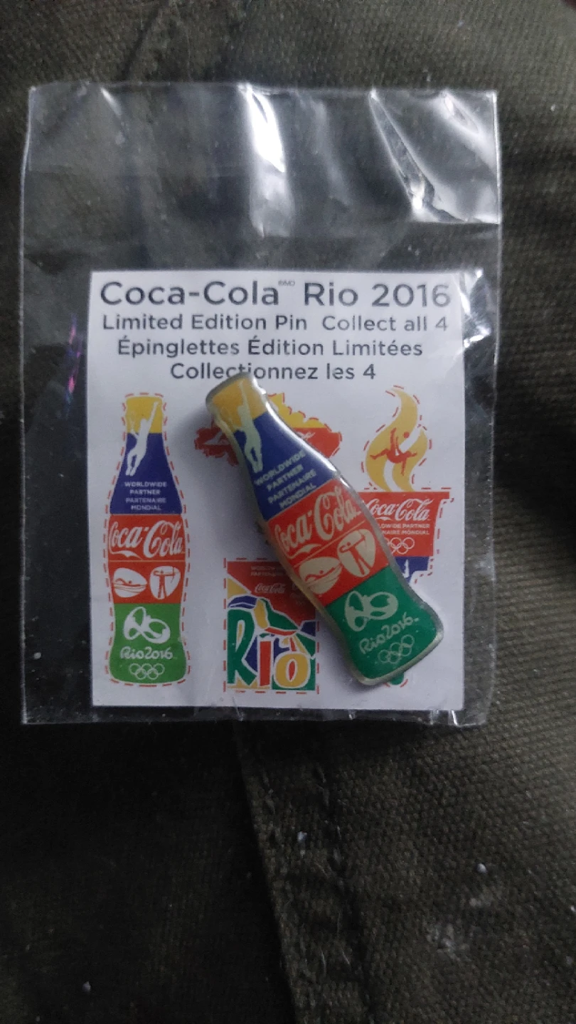 Coca-Cola Rio 2016 Limited Edition Pin