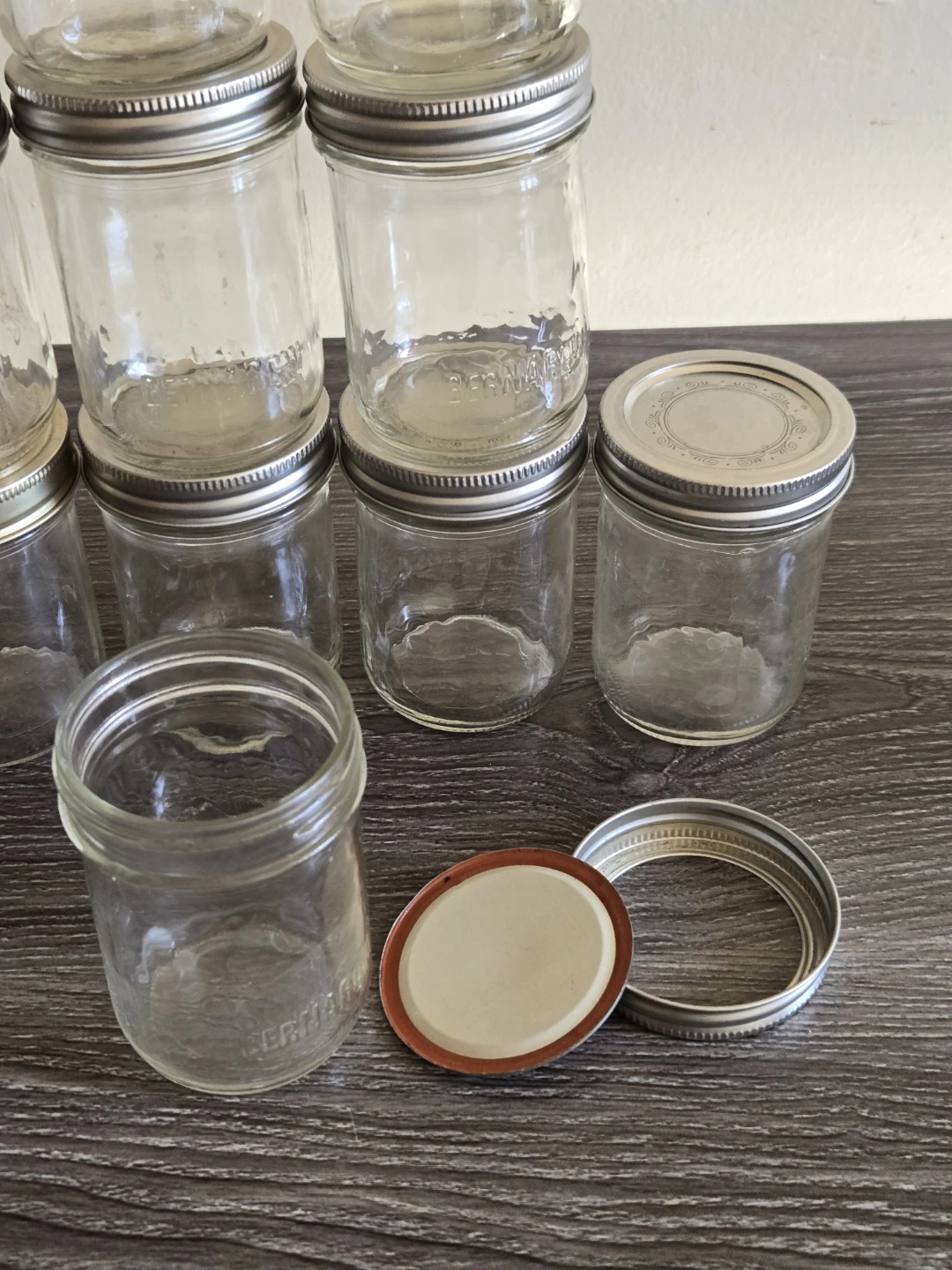 Set of 10 Bernardin Mason Jars - photo 2