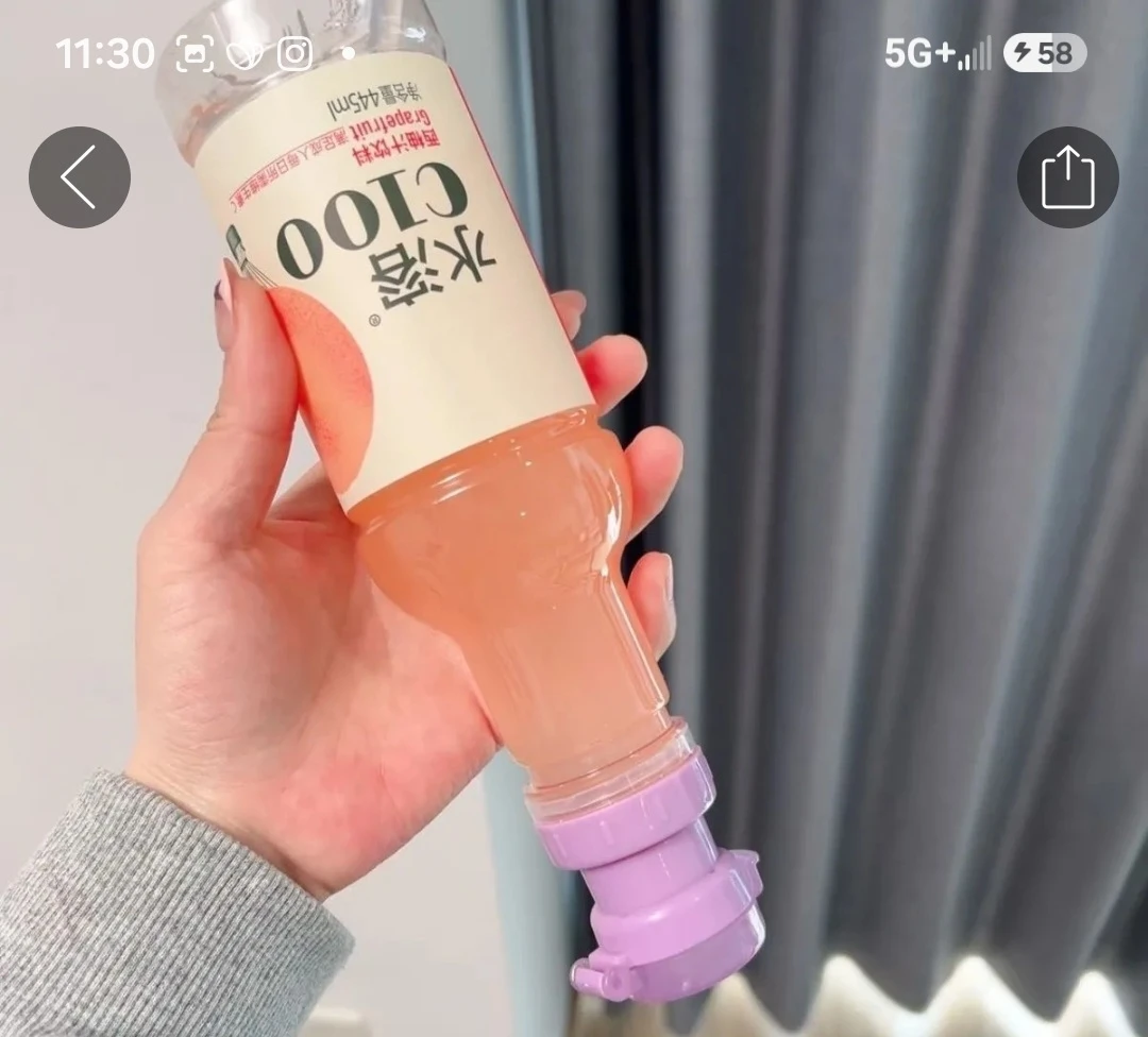 Universal Reusable Bottle Straw Lid Attachment - photo 5
