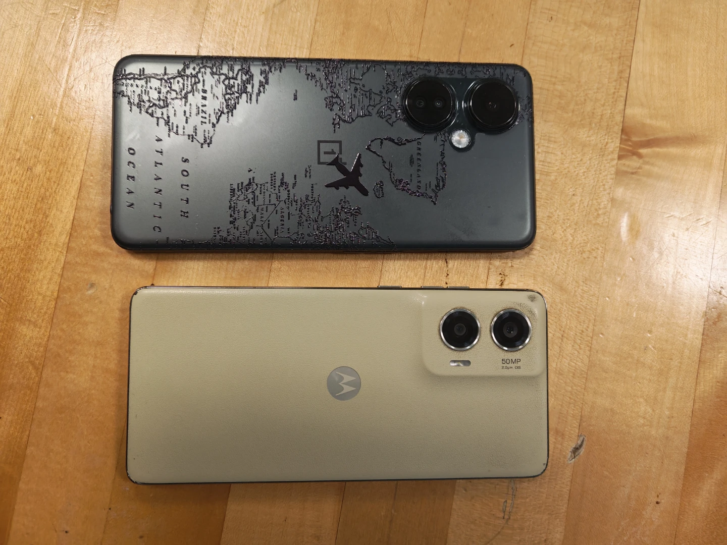 OnePlus and Motorola Smartphones