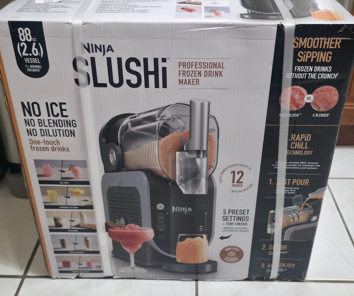 NINJA SLUSHI FROZEN DRINK MAKER – BRAND NEW, SEALED
